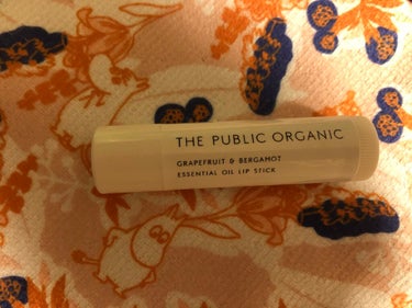 オーガニック認証 精油リップスティック スーパーポジティブ ライズ/THE PUBLIC ORGANIC/リップケア・リップクリームを使ったクチコミ（1枚目）