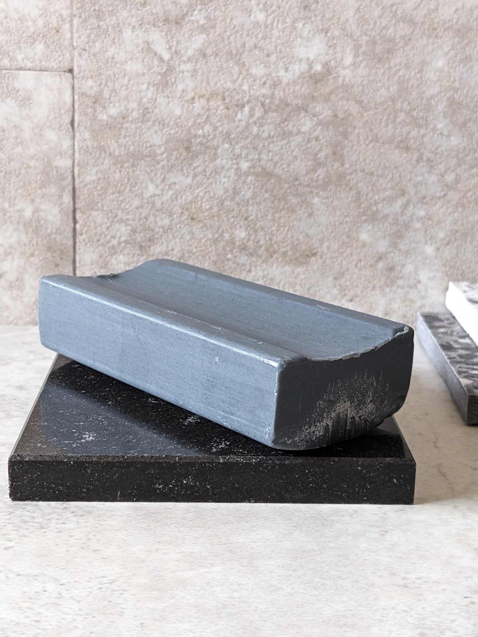 泥炭石 洗顔石鹸/ペリカン石鹸/洗顔石鹸を使ったクチコミ（2枚目）