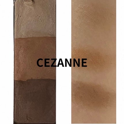 ノーズ&アイブロウパウダー/CEZANNE/パウダーアイブロウを使ったクチコミ(3枚目)