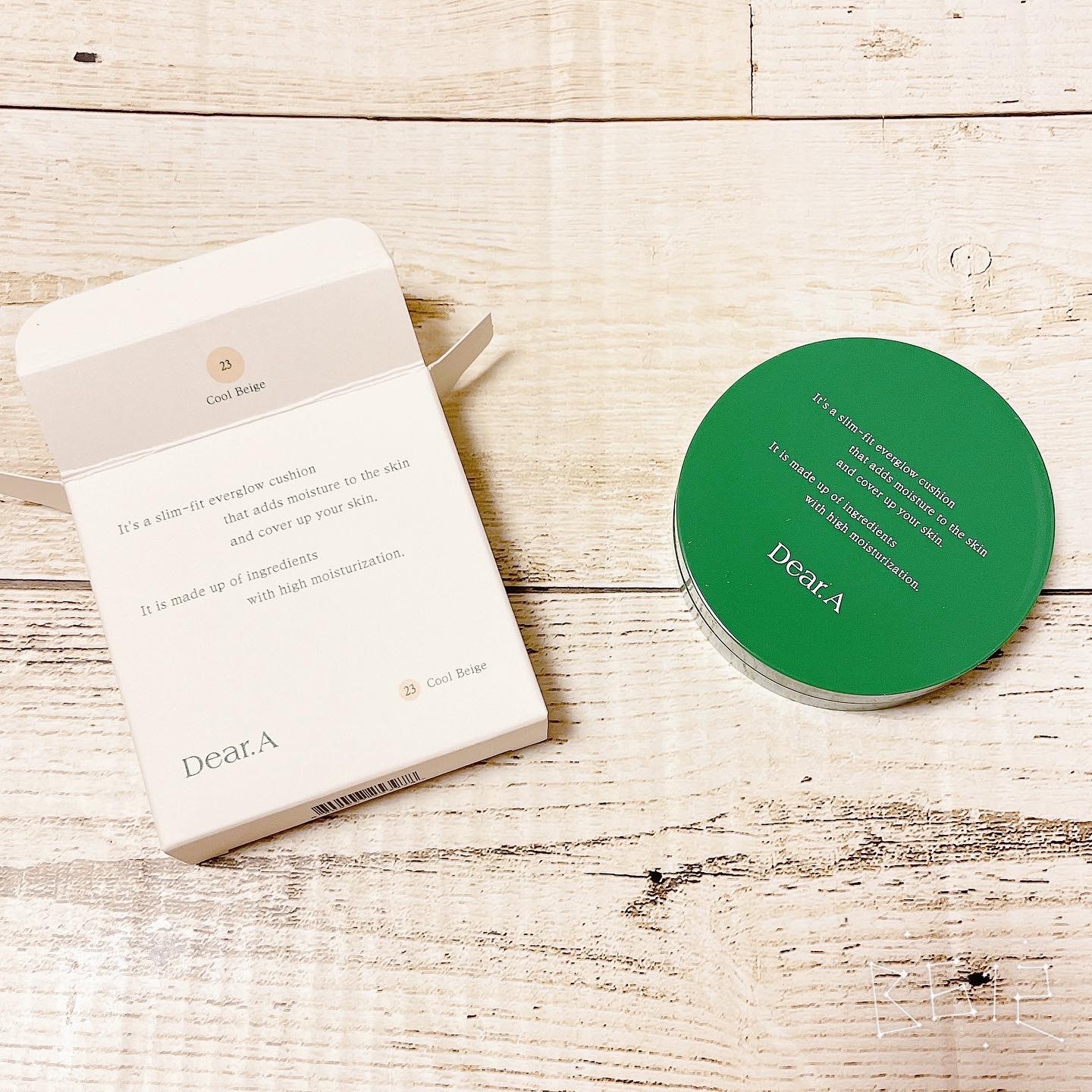 スリムフィットエバーグロウクッション/Dear.A/クッションファンデーションを使ったクチコミ（1枚目）