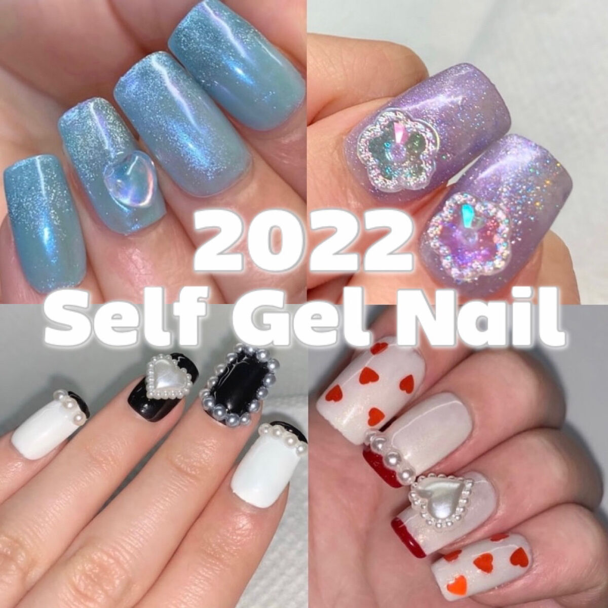 ジェルネイル（ライト対応）/セリア/ジェルネイルを使ったクチコミ（1枚目）