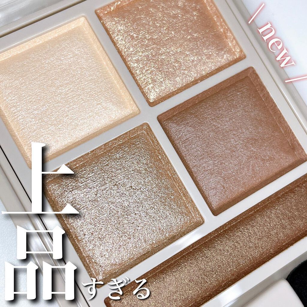 パノラマデザイン アイパレット BR-1 ベージュブラウン/Visée/アイシャドウパレットを使ったクチコミ（1枚目）