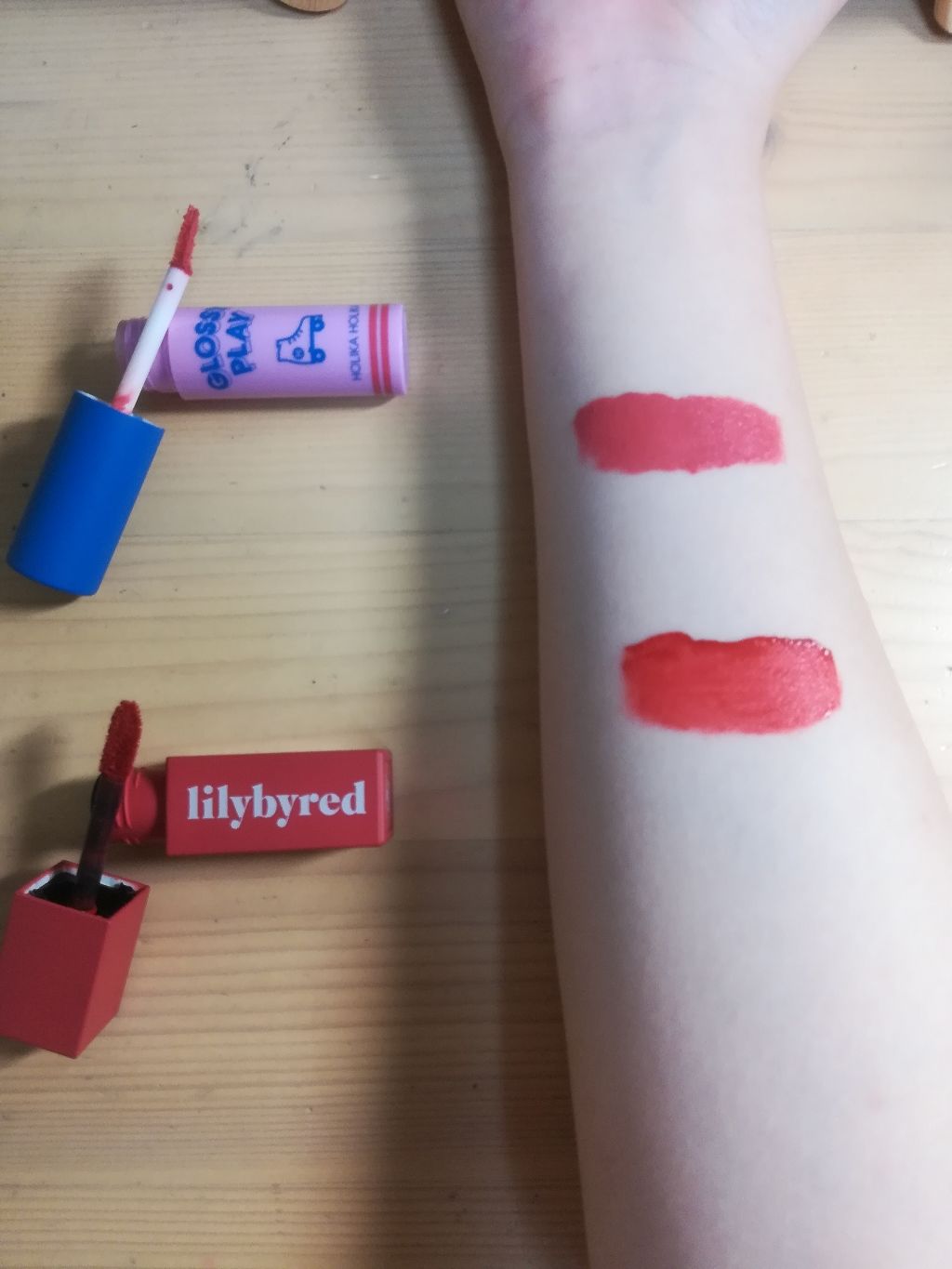 リップコニックティントマグマ/HOLIKA HOLIKA/リップティントを使ったクチコミ（1枚目）