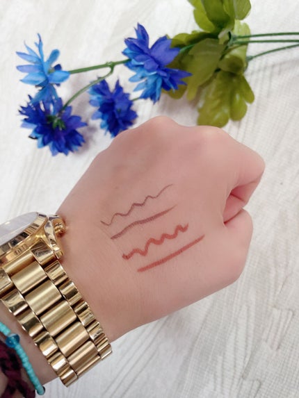 グリッター シャドウ カラー/rom&nd/グリッターを使ったクチコミ(3枚目)