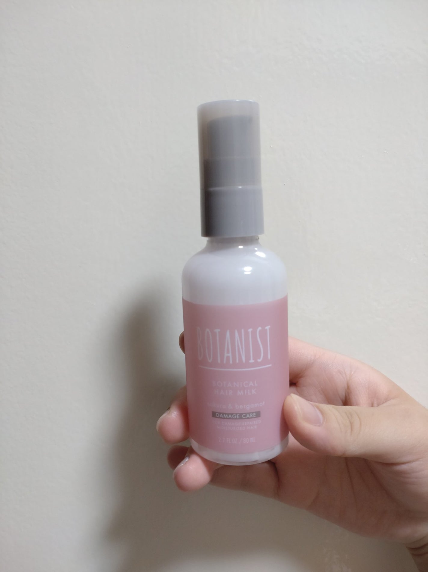 ボタニカルヘアミルク(ダメージケア)/BOTANIST/ヘアミルクを使ったクチコミ(1枚目)