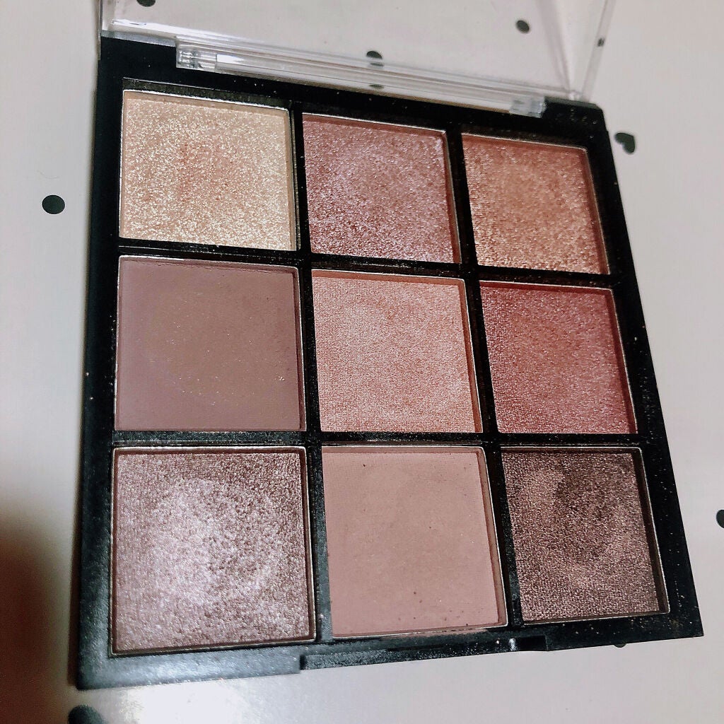 UR GLAM BLOOMING EYE COLOR PALETTE/U R GLAM/アイシャドウパレットを使ったクチコミ(2枚目)