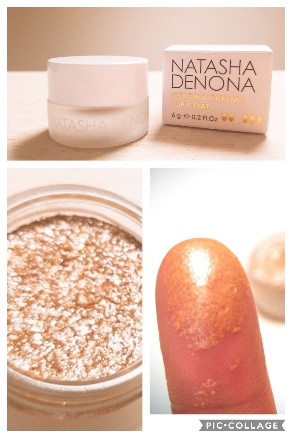  ナターシャ デノナ クリスタル トップコート/Natasha Denona/単色アイシャドウを使ったクチコミ（2枚目）