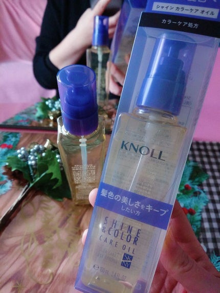 シャイン カラーケア オイル/スティーブンノル ニューヨーク/ヘアオイルを使ったクチコミ(1枚目)
