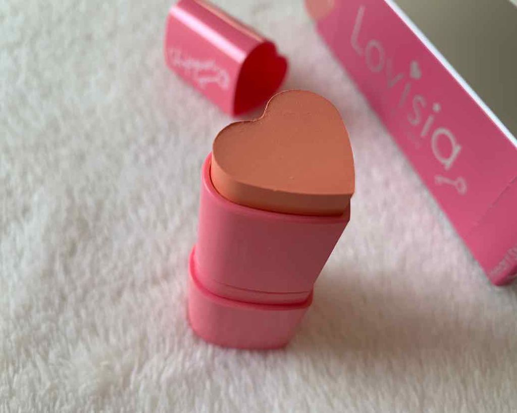 HEART STICK CHEEK/ラヴィジア/ジェル・クリームチークを使ったクチコミ(1枚目)