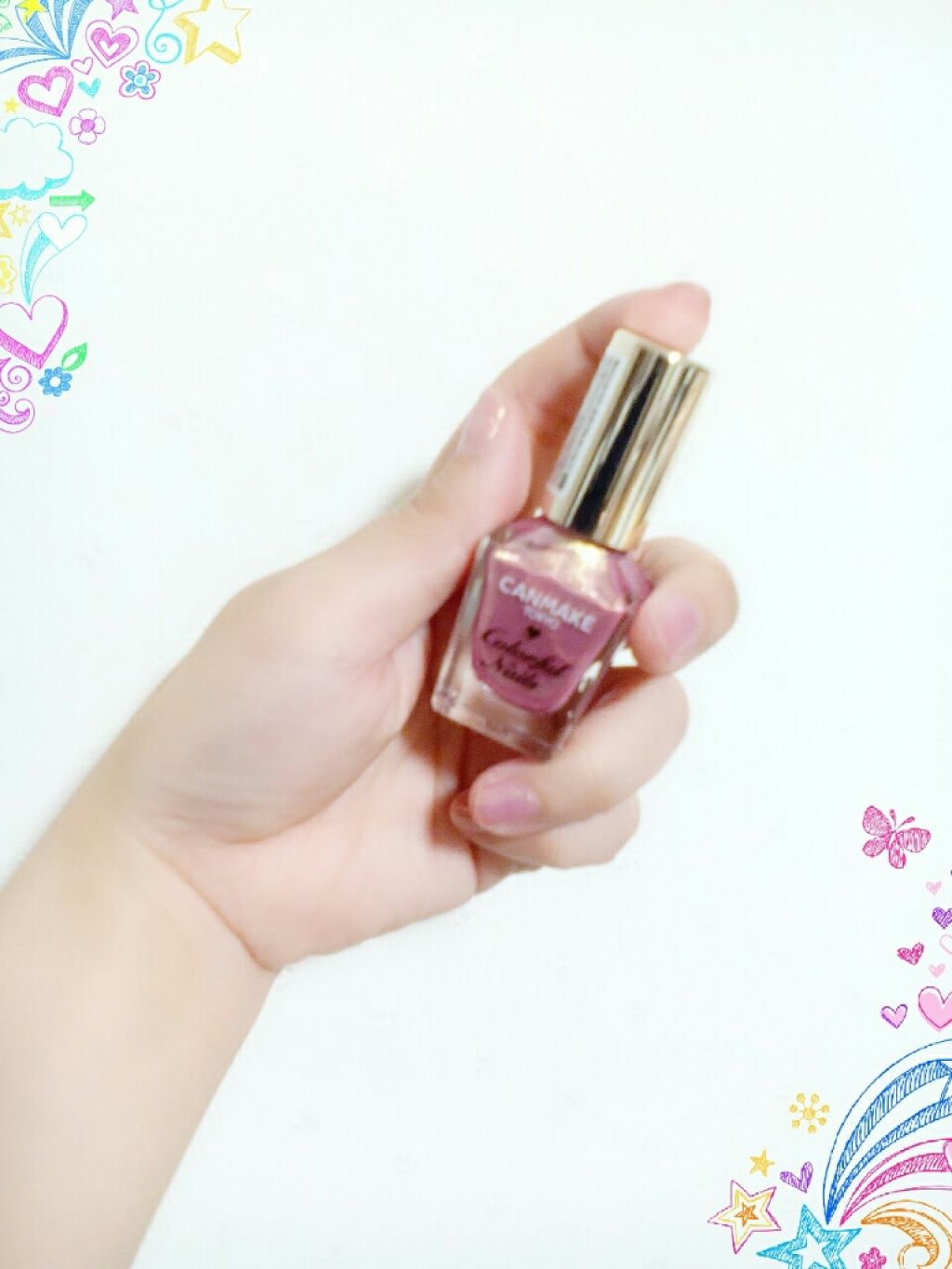 カラフルネイルズ/キャンメイク/マニキュアを使ったクチコミ(1枚目)