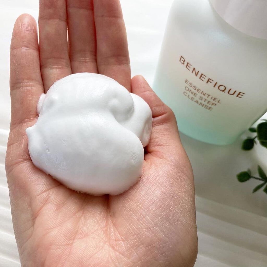 エッセンシャル ワンステップクレンズ/BENEFIQUE/洗顔フォームを使ったクチコミ(2枚目)