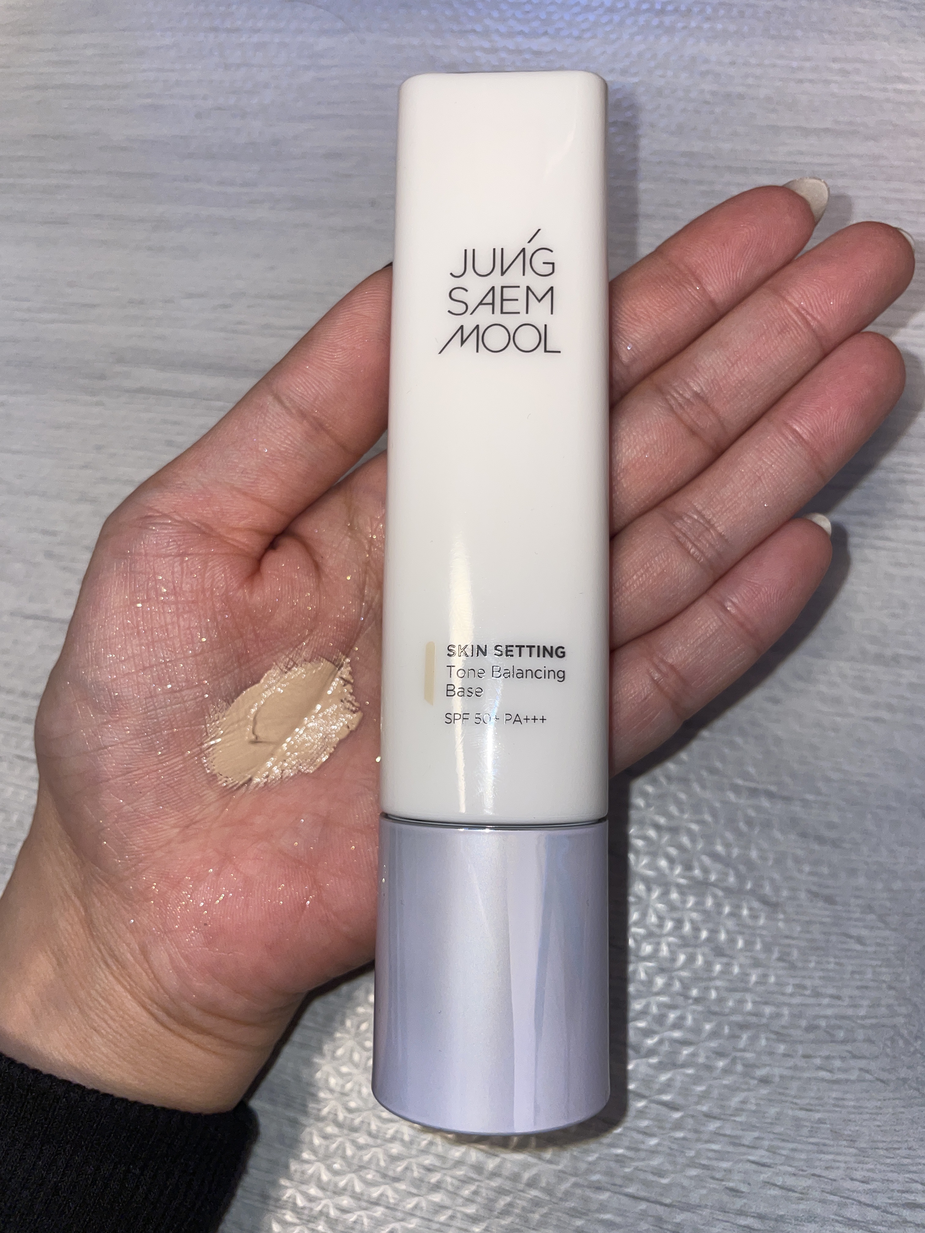 ジョンセンムル スキンセッティングトーンバランシングベース/JUNG SAEM MOOL/化粧下地を使ったクチコミ（1枚目）