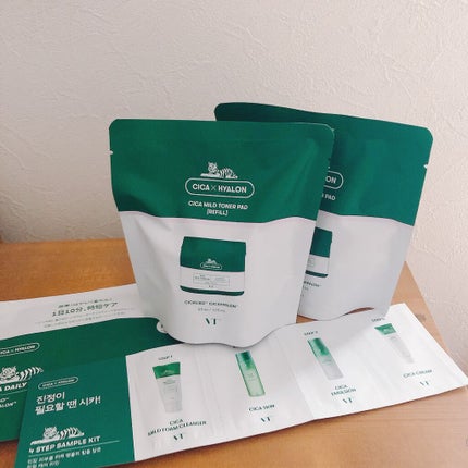 CICA マイルドトナーパッド/VT/トナーパッドを使ったクチコミ(1枚目)