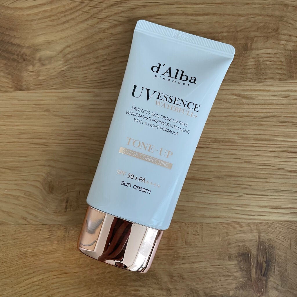 ウォータフルトーンアップサンクリーム/ダルバ/日焼け止めクリームを使ったクチコミ(1枚目)
