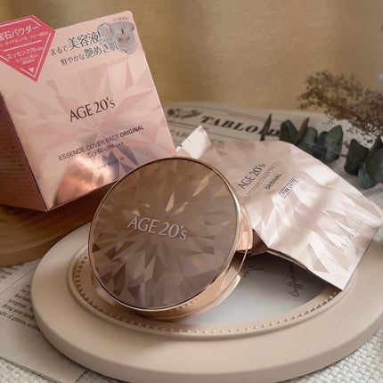 エッセンス カバー パクト 1CARAT CRYSTAL/AGE20’s/クッションファンデーションを使ったクチコミ(4枚目)