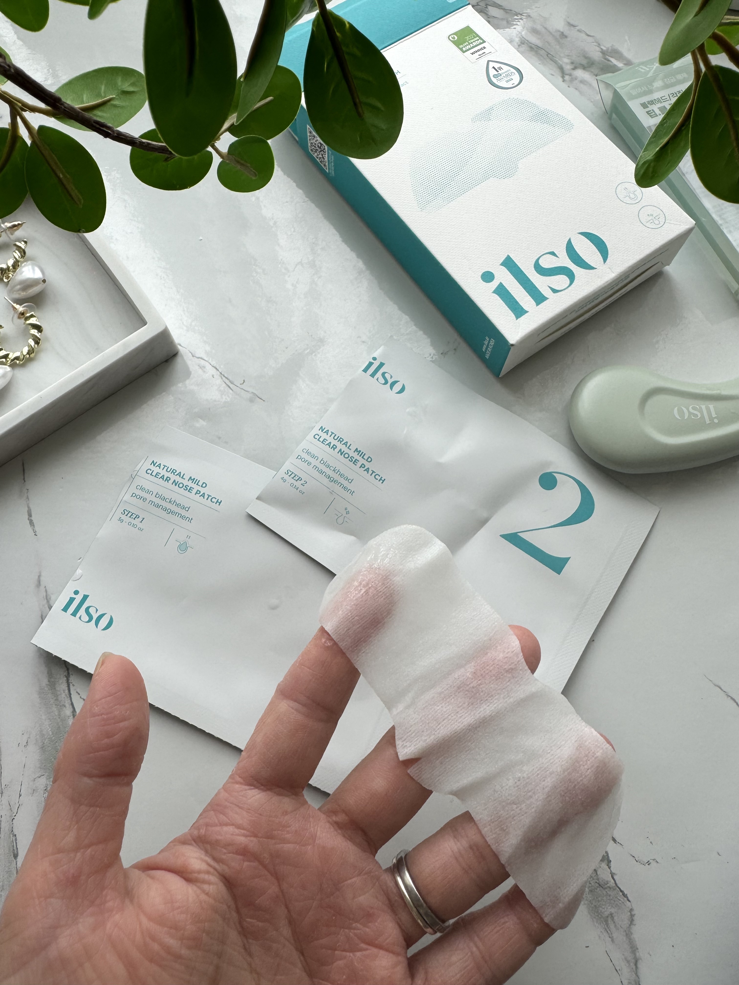 ナチュラルマイルドクリアノーズパック/ilso/シートマスク・パックを使ったクチコミ（3枚目）