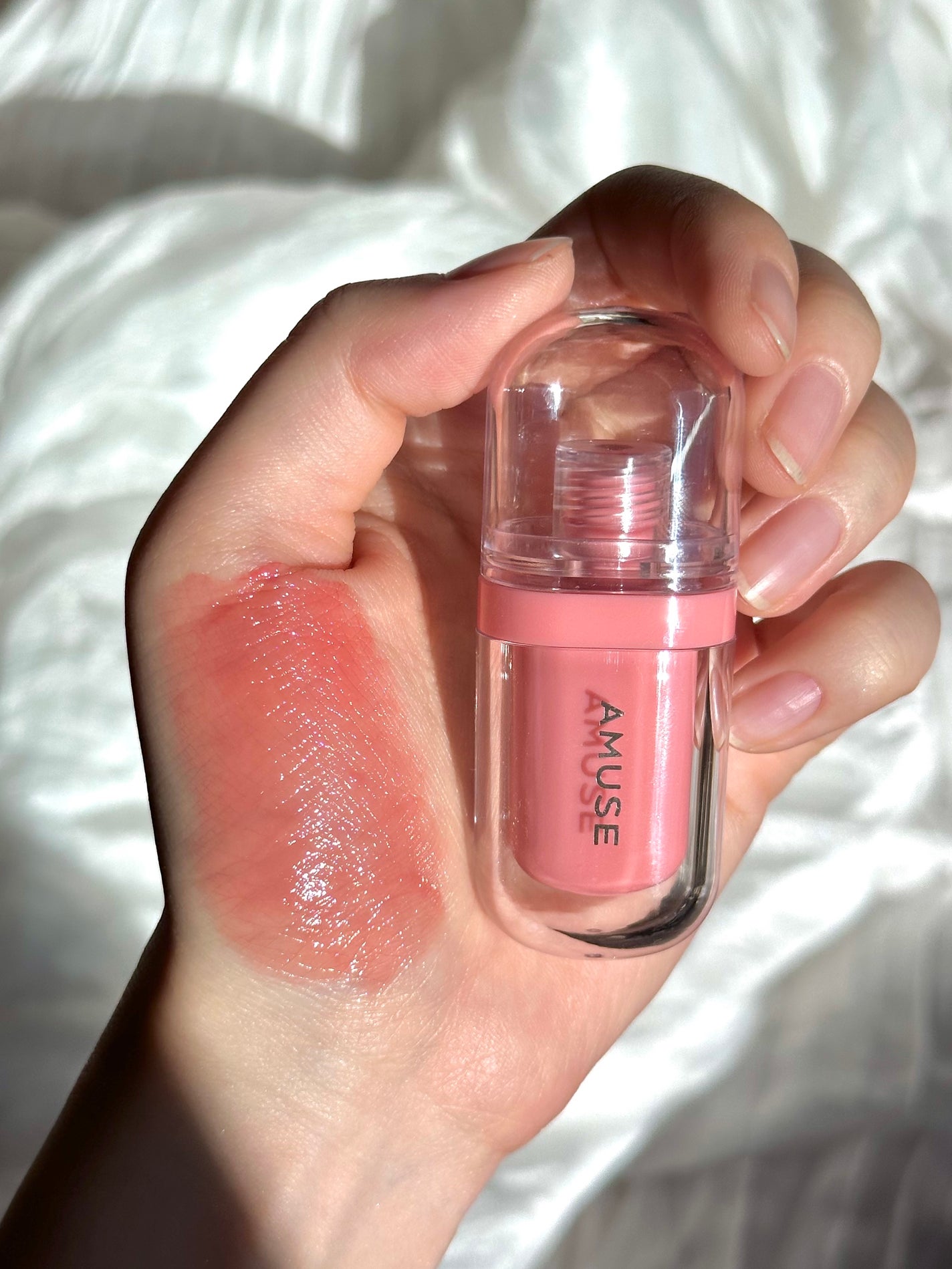 ジェルフィットティント/AMUSE/リップティントを使ったクチコミ(3枚目)