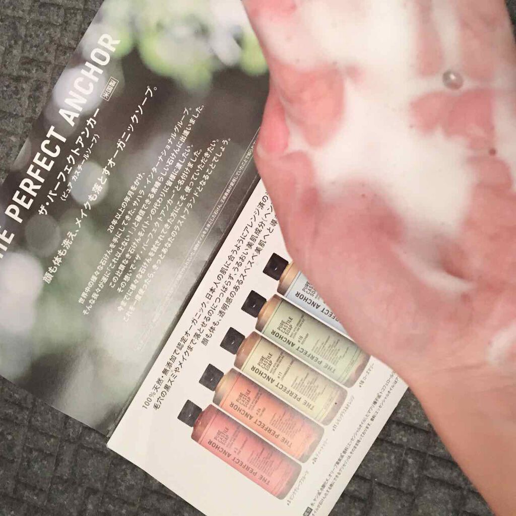 ザ・パーフェクトアンカー ローズマリー #16/THE PERFECT ANCHOR/ボディソープを使ったクチコミ(1枚目)