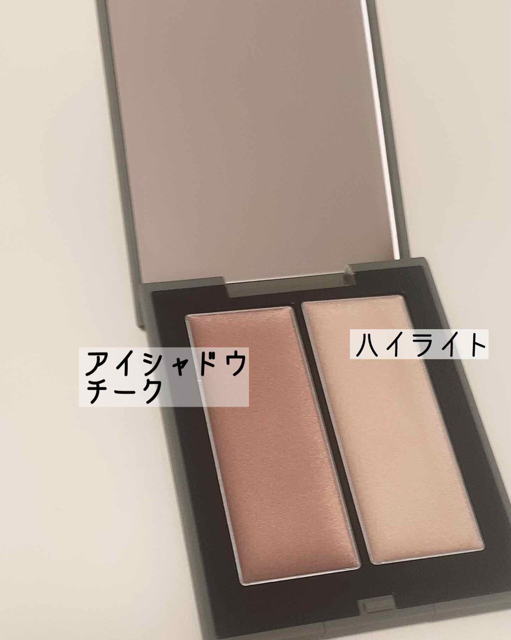 THREE シマリング グロー デュオ/THREE/クリームハイライトを使ったクチコミ(2枚目)