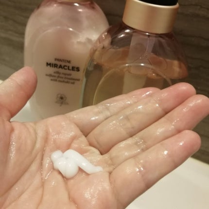 ミラクルズ サルフェート無添加&ジェントルリペア ボンドリペア シャンプー/トリートメント/パンテーン/市販シャンプーを使ったクチコミ(4枚目)