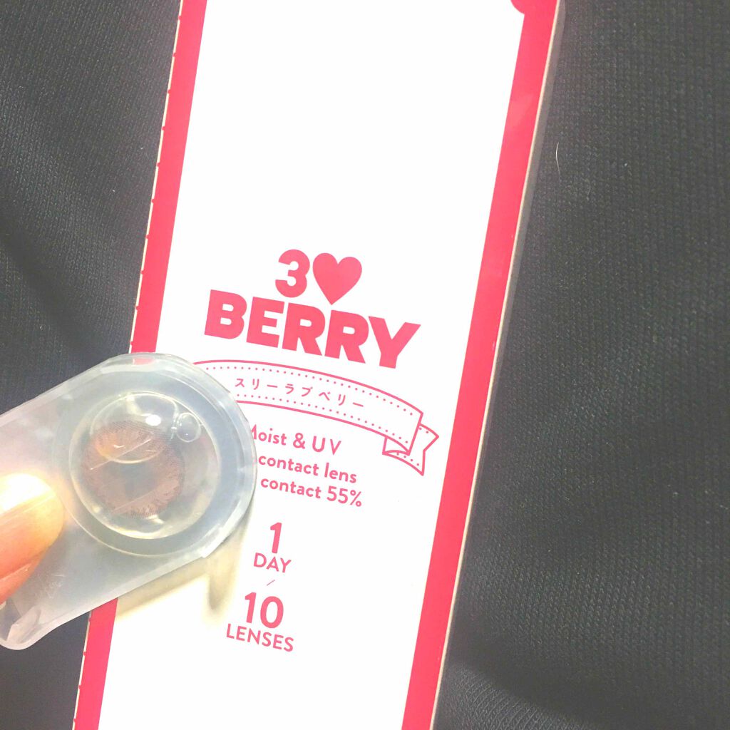 3loveberry（スリーラブベリー）/3loveberry/カラーコンタクトレンズを使ったクチコミ（1枚目）