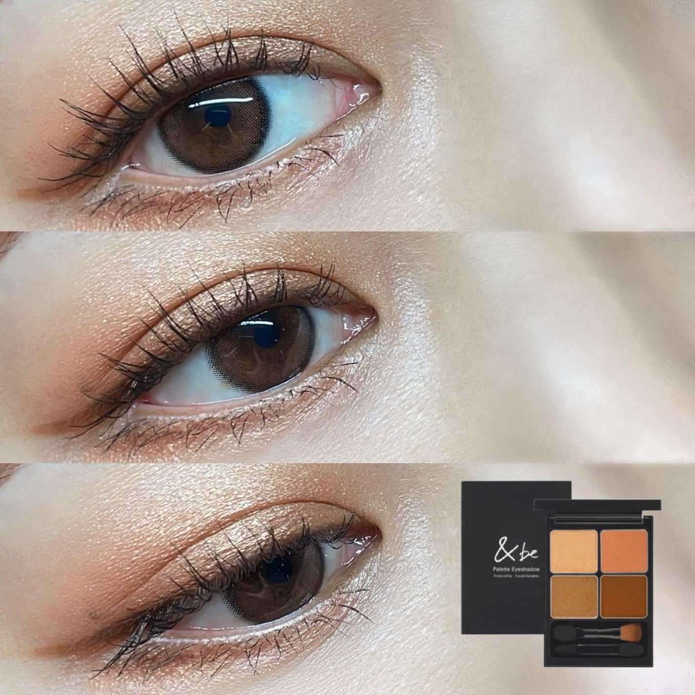 &be パレットアイシャドウ/&be/アイシャドウパレットを使ったクチコミ(1枚目)