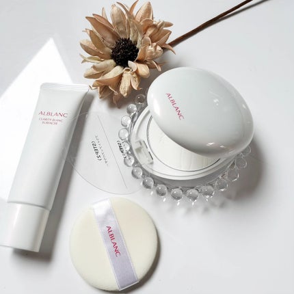 クラリティブラン フィニッシャー/ALBLANC/プレストパウダーを使ったクチコミ(3枚目)