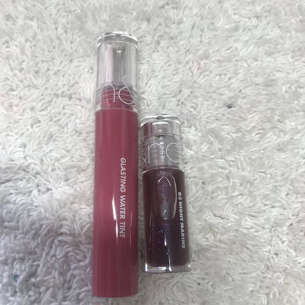 グラスティングウォーターティント/rom&nd/リップティントを使ったクチコミ(2枚目)