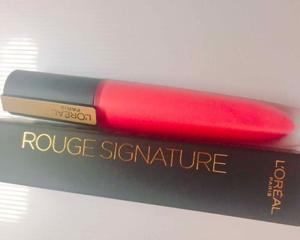 ルージュシグネチャー /ロレアル パリ/リップグロスを使ったクチコミ(1枚目)