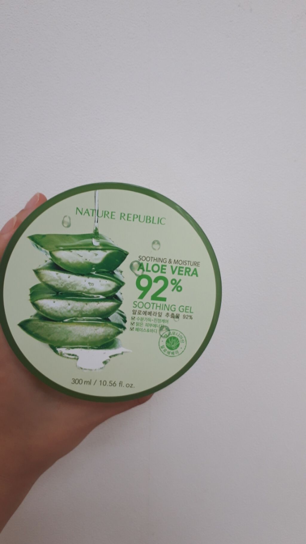 マイルド&モイスチャーアロエジェル/ネイチャーリパブリック/ボディローションを使ったクチコミ(1枚目)