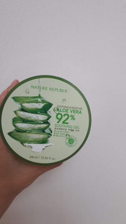 マイルド&モイスチャーアロエジェル/ネイチャーリパブリック/ボディローションを使ったクチコミ(1枚目)