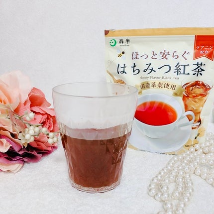 m/フォロバ100 on LIPS 「「森半 ほっと安らぐはちみつ紅茶 200g」美味しいはちみつ紅..」(4枚目)