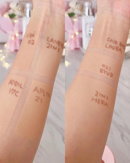 ピンクティーツリーカバークッション/APLIN/クッションファンデーションを使ったクチコミ(2枚目)