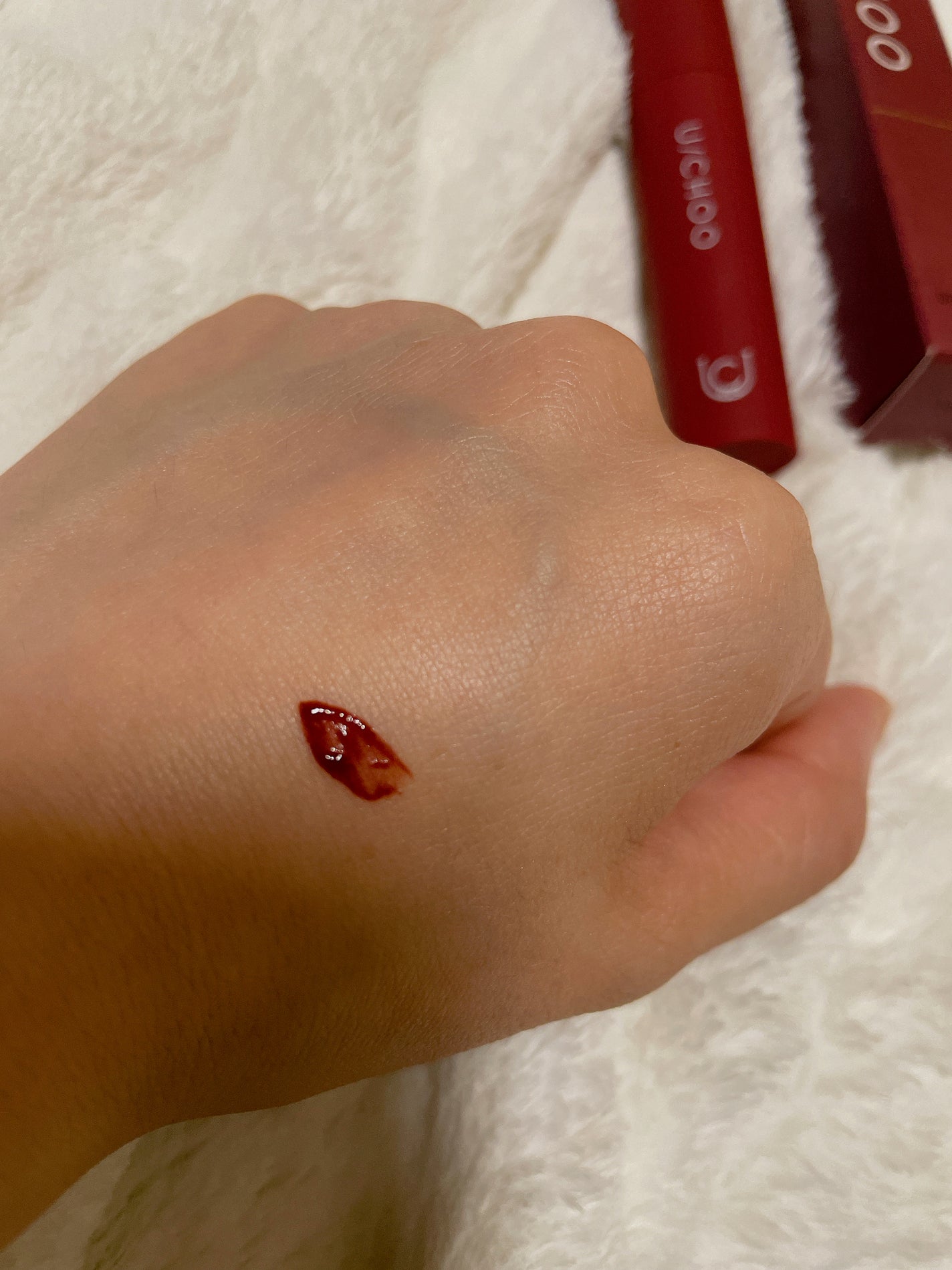 ワンダー リップティント/U/CHOO/リップティントを使ったクチコミ(2枚目)