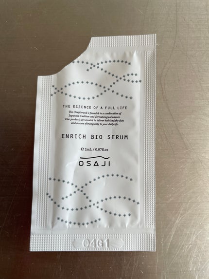 エンリッチバイオセラム/OSAJI/美容液を使ったクチコミ(1枚目)
