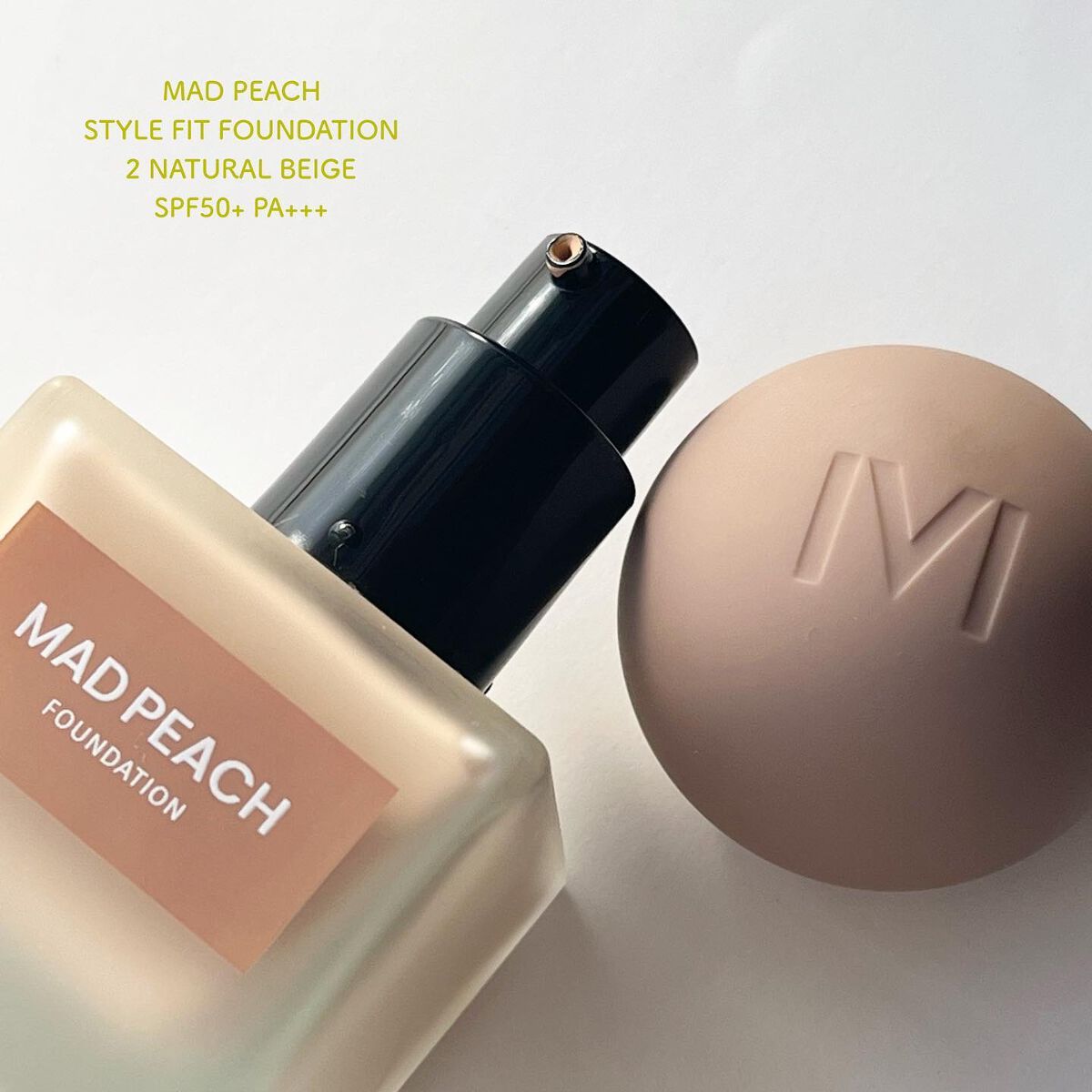 マッドピーチ スタイルフィットファンデーション/MAD PEACH/リキッドファンデーションを使ったクチコミ(1枚目)