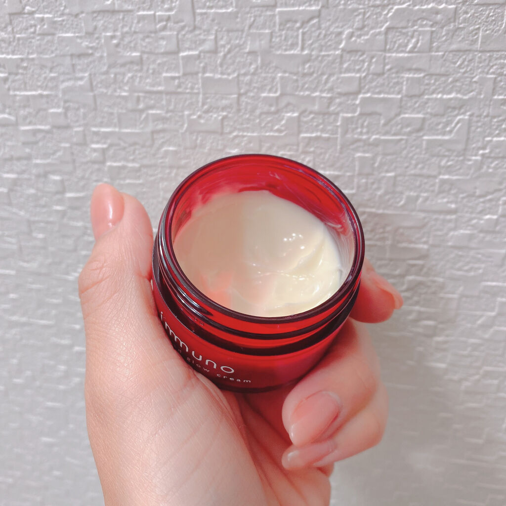 アドバンスド グロウクリーム/immuno/フェイスクリームを使ったクチコミ（2枚目）