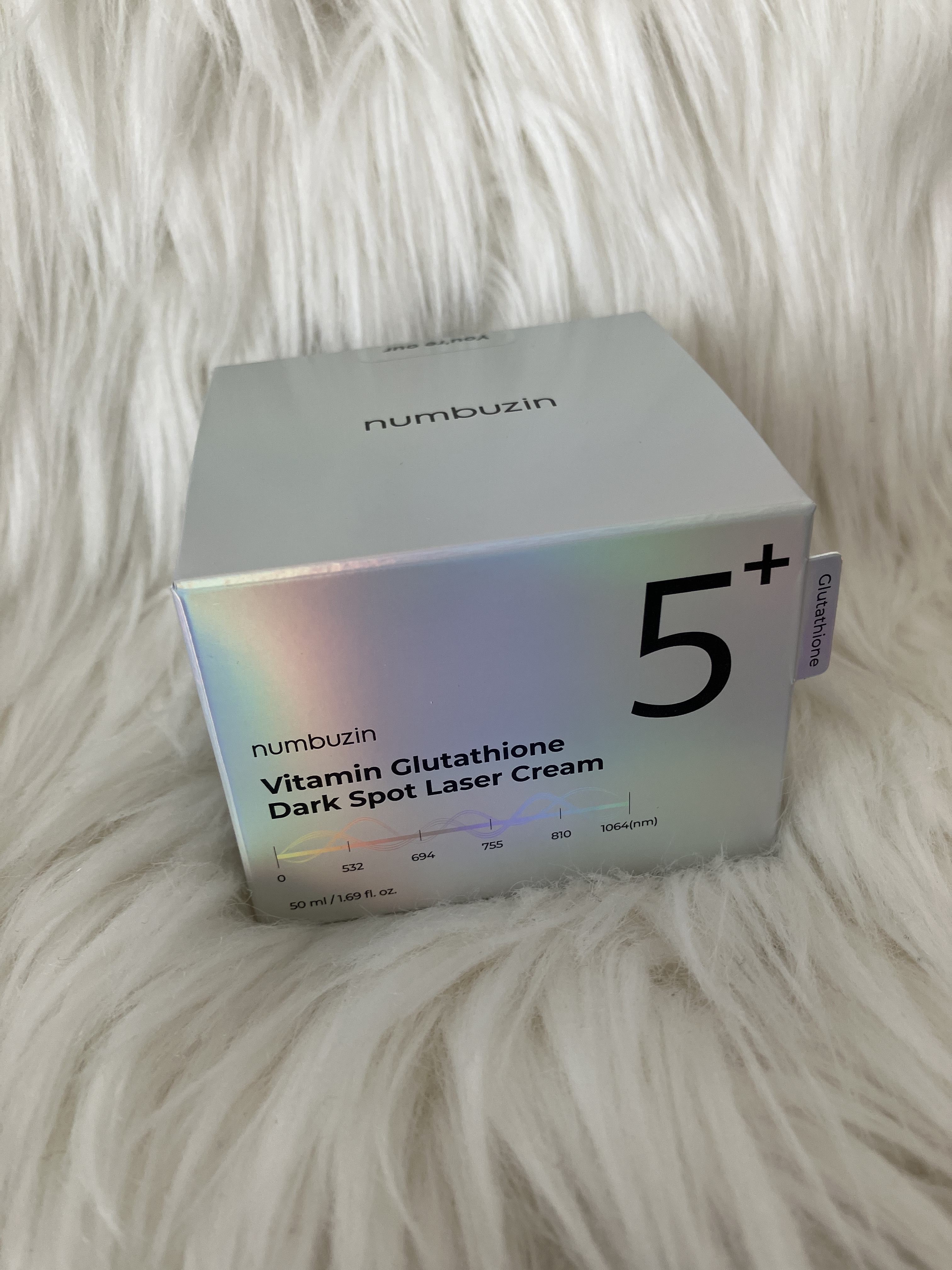 5番 白玉グルタチオンCメラゼロクリーム/numbuzin/フェイスクリームを使ったクチコミ（2枚目）