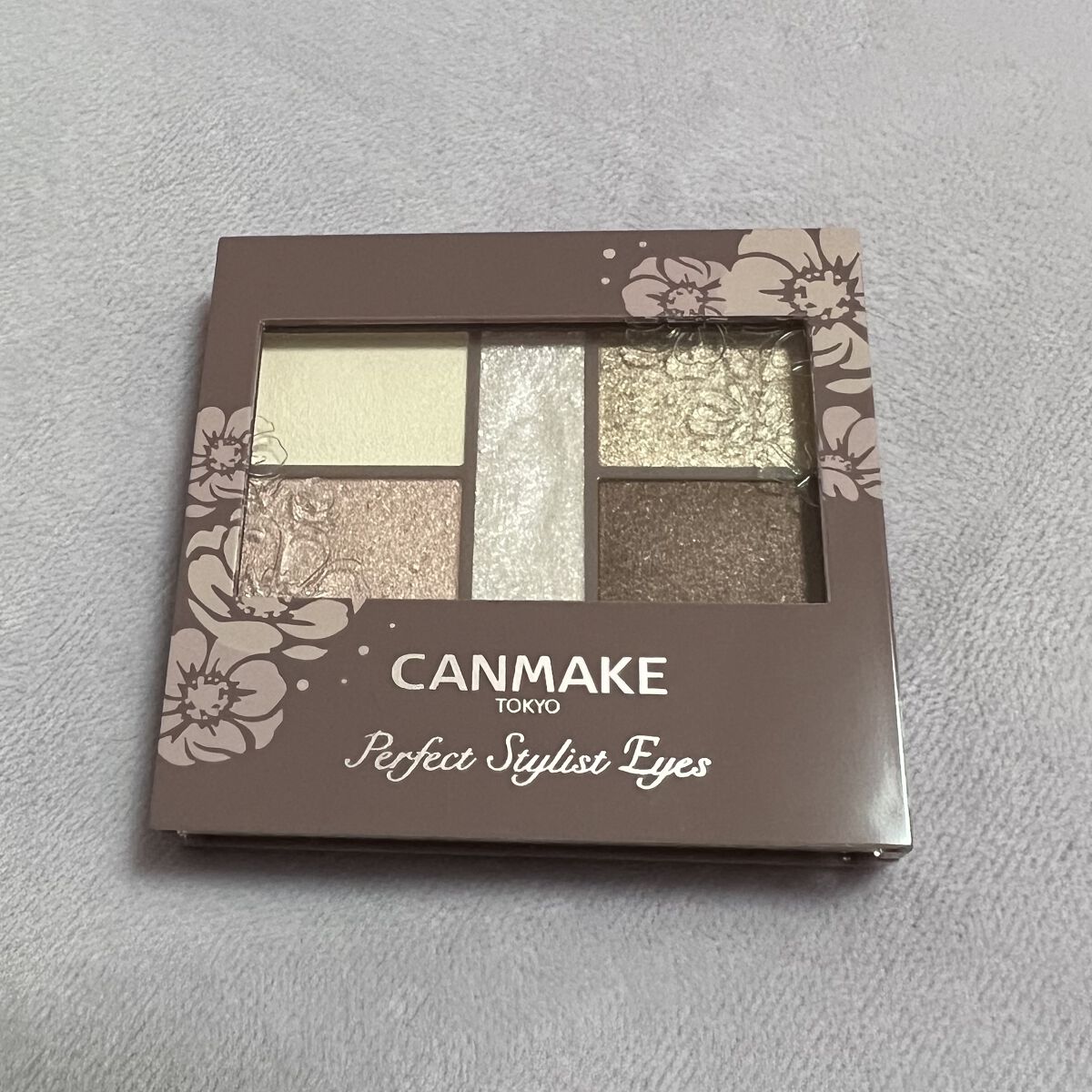 パーフェクトスタイリストアイズ 05 ピンキーショコラ/キャンメイク/アイシャドウパレットを使ったクチコミ（1枚目）