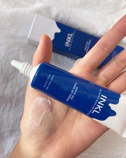 トーンアップクリーム/INKL/化粧下地を使ったクチコミ(4枚目)