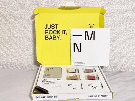 MY MIXED PALETTE 4色カスタムパレット/MN/マルチパレットを使ったクチコミ(4枚目)