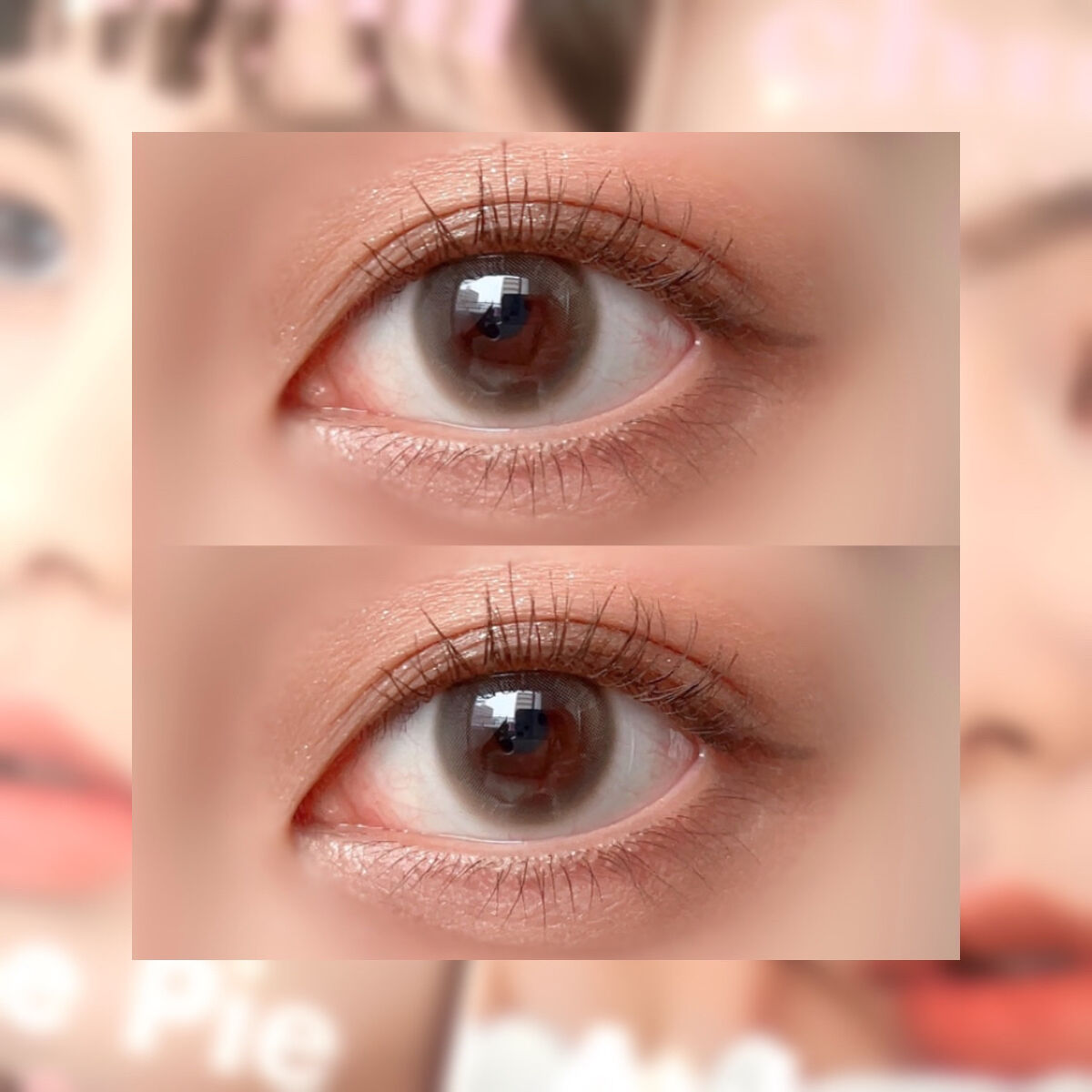 aube pie/chuu LENS/カラーコンタクトレンズを使ったクチコミ（3枚目）