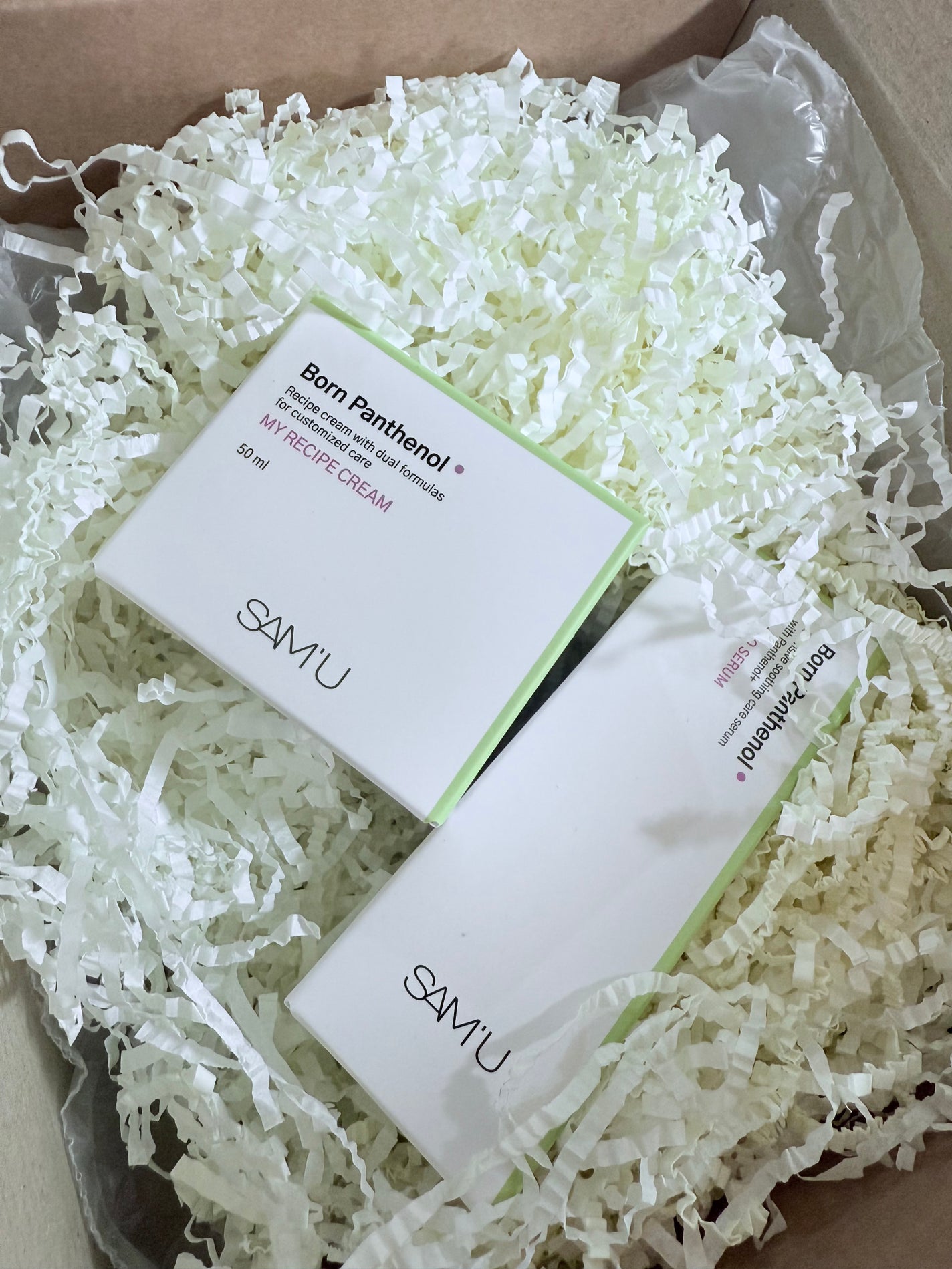 ボーンパンテノールマイレシピクリーム/SAM'U/フェイスクリームを使ったクチコミ(5枚目)