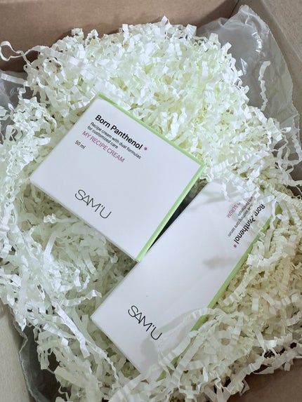 ボーンパンテノールマイレシピクリーム/SAM'U/フェイスクリームを使ったクチコミ(5枚目)