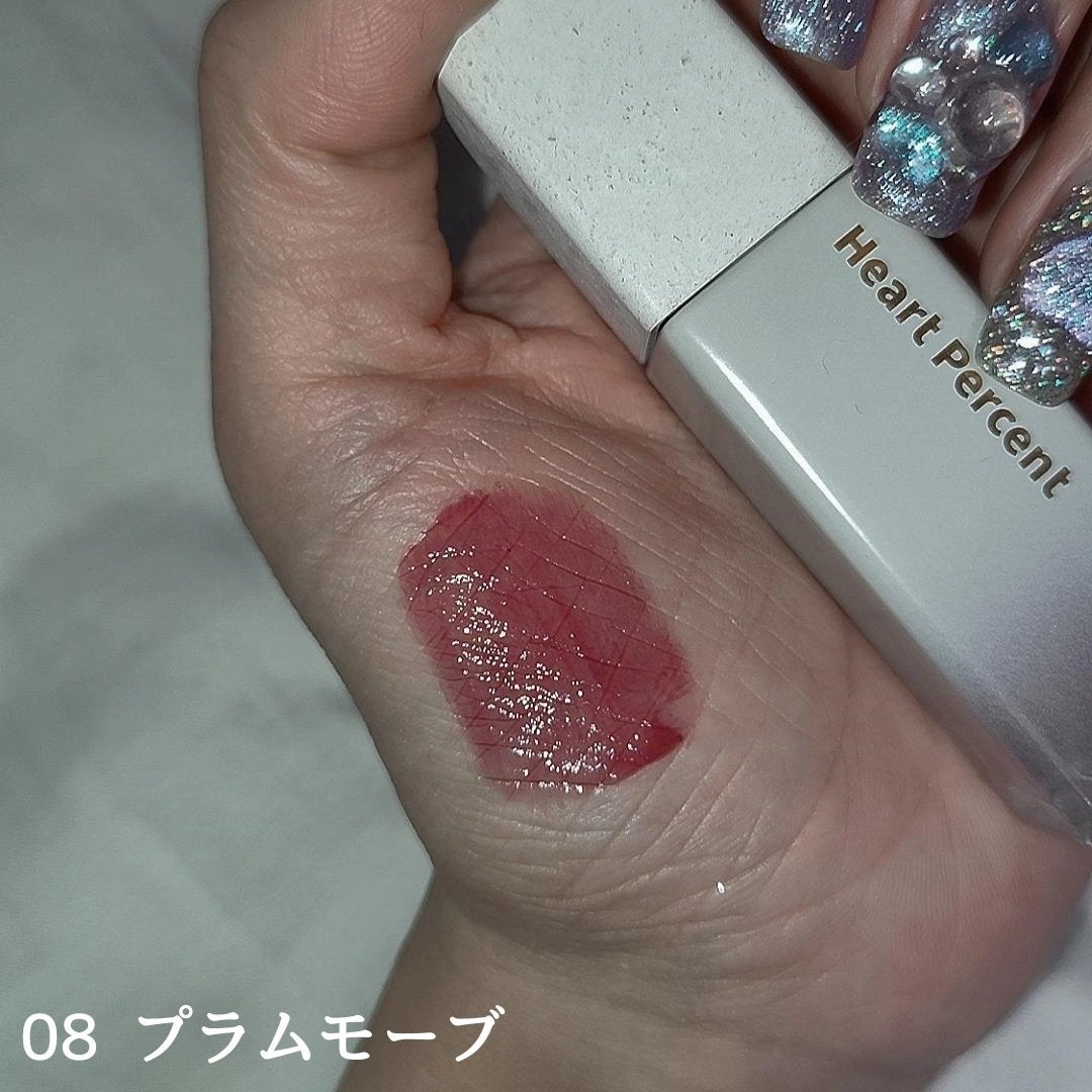 ドットオンムードピュアグロウティント/Heart Percent/リップティントを使ったクチコミ(2枚目)