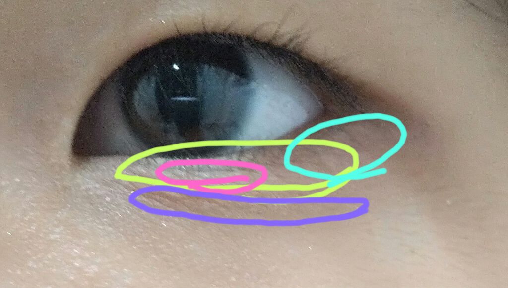 【旧品】パーフェクトスタイリストアイズ/キャンメイク/アイシャドウパレットを使ったクチコミ(6枚目)