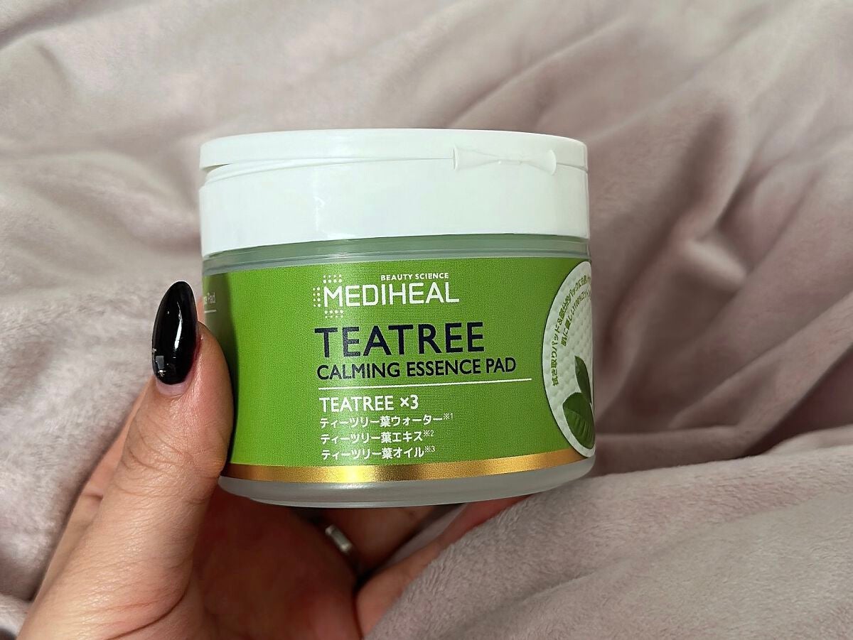 ティーツリーカーミングエッセンスパッド/MEDIHEAL/トナーパッド by める