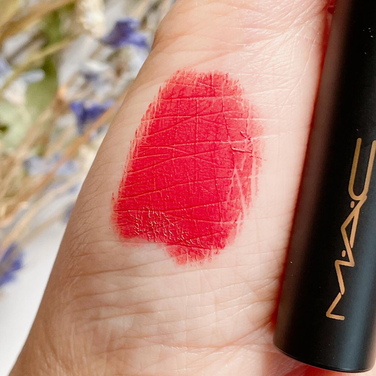 パウダー キス ベルベット ブラー スリム リップスティック/M・A・C/口紅を使ったクチコミ(3枚目)