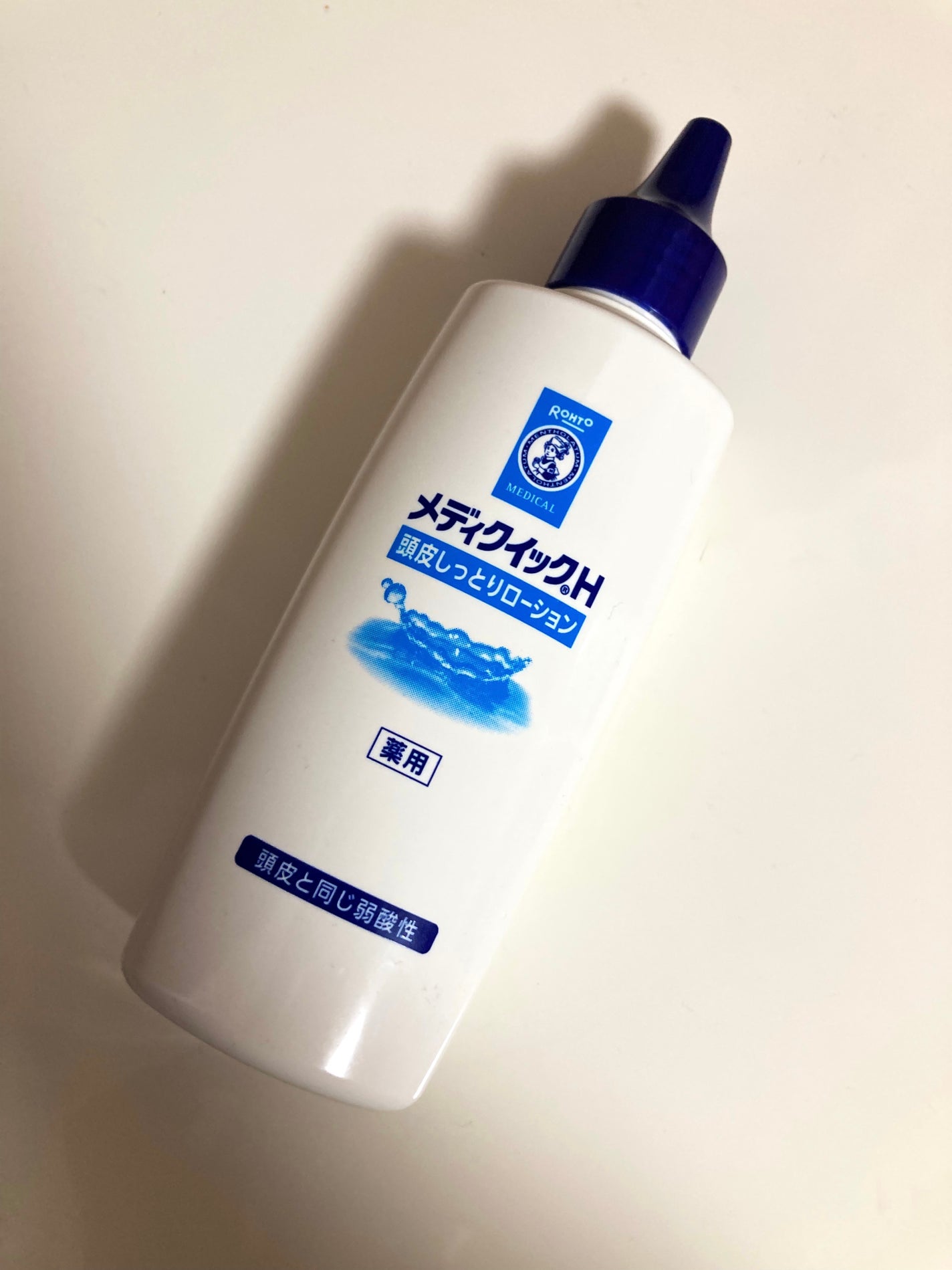 メディクイックH頭皮しっとりローション/メンソレータム/頭皮ローションを使ったクチコミ(1枚目)