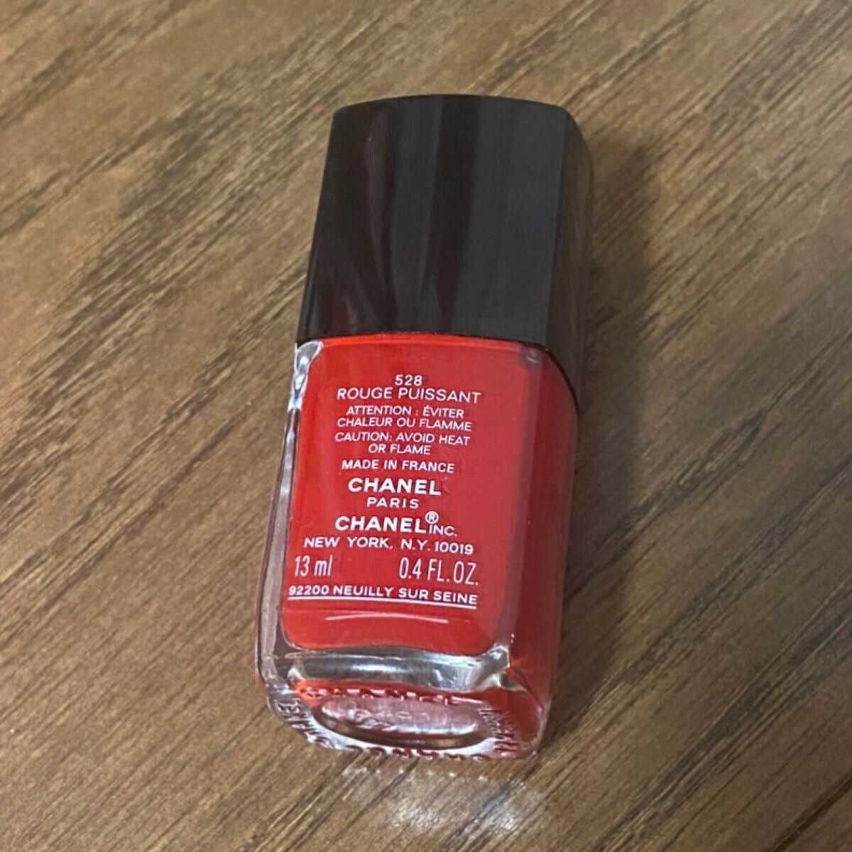 ヴェルニ ロング トゥニュ 528 ルージュ ピュイサン